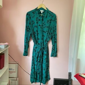 Avi & viv button down dress size 2x with pockets